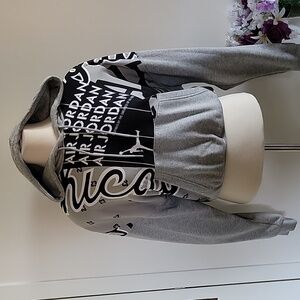 Women's Air Jordan Printed Fleece Pullover Hoodie